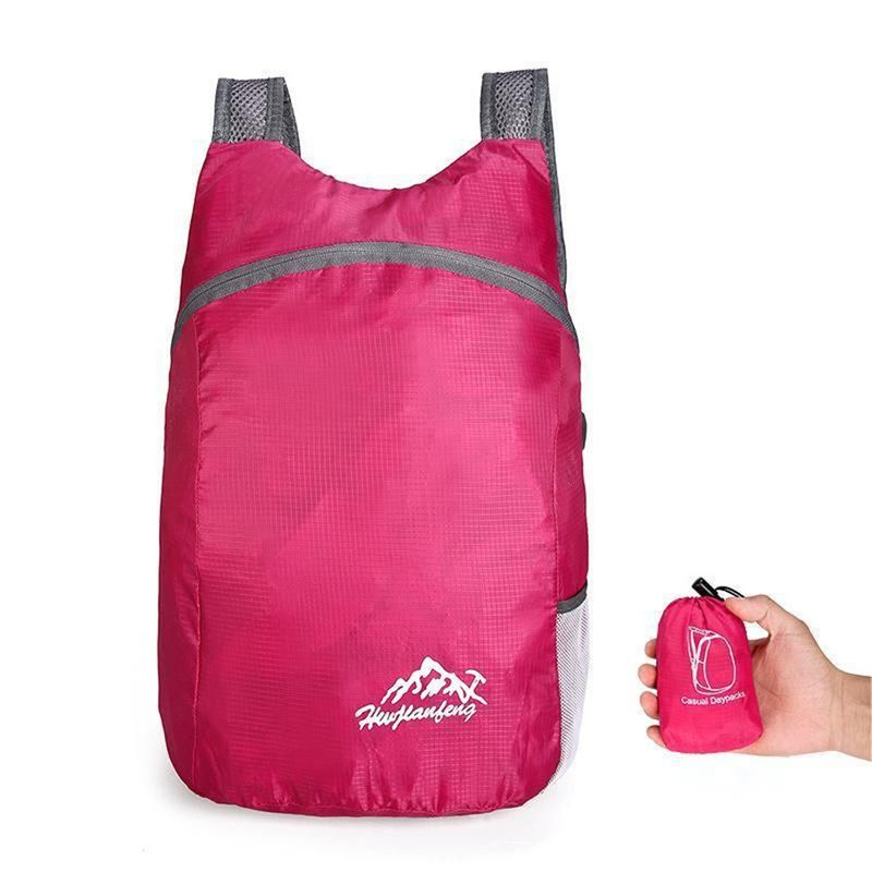 2026 Mode wasserdichte, langlebige Reisetasche mit faltbaren Schultergurten, leichter, kleiner Rucksack für Outdoor-Aktivitäten_voghion.com
