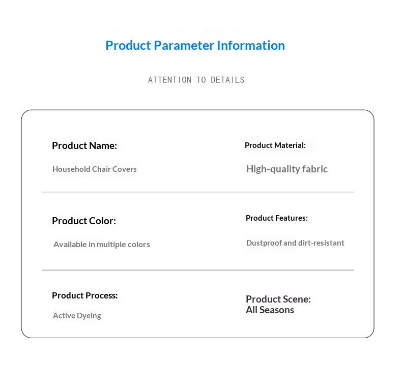 Non-Slip Polyester Chair Covers – Modern Solid Color Stretchable Seat & Back Protectors, Universal Fit For Dining & Office Chairs_voghion.com