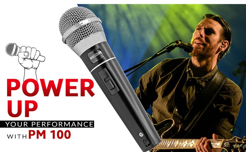 5 CORE Microphone Dynamic Vocal Handheld Mic Cardioid Unidirectional Microfono w On Off Switch + XLR Audio Cable for Singing Karaoke Public Speaking &_voghion.com