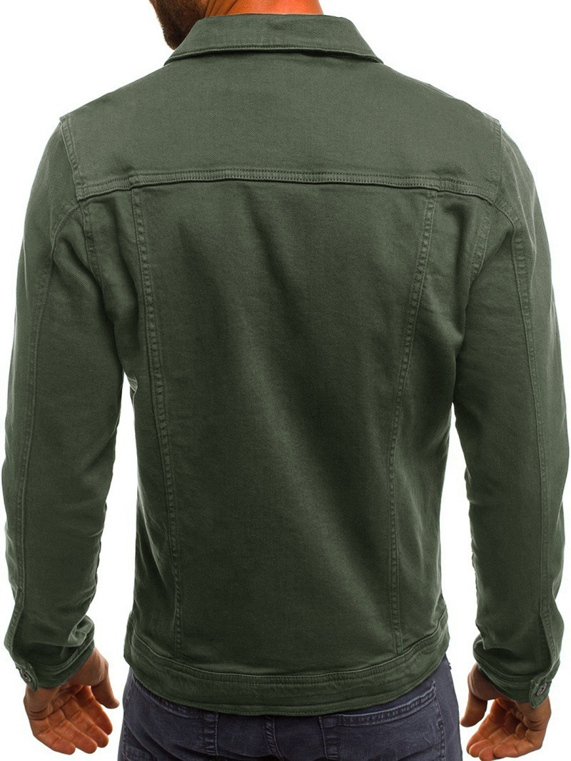 Herren Neue Jeansjacke Mode Lässige Jacke Top Coat_voghion.com