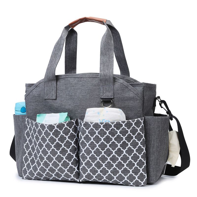 Borsa per la mamma di grande capacità per le donne, borse per pannolini per bambini, borse a tracolla per pannolini, borse per la spesa per la maternità da donna_voghion.com