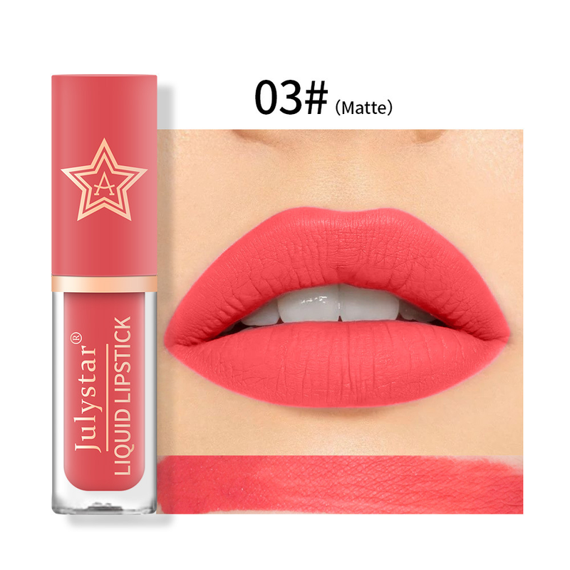 Lip Gloss Makeup Natural Three Dimensional Matte Star Lip Glaze Moisturizing Long Lasting Non Fading Non Stick Pearlescent Lipstick_voghion.com