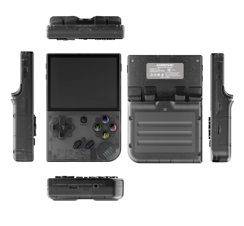 ANBERNIC RG35XX Plus Portable Video Game Console 3.5inch IPS Screen Classic Handheld Game Playe Gifts_voghion.com