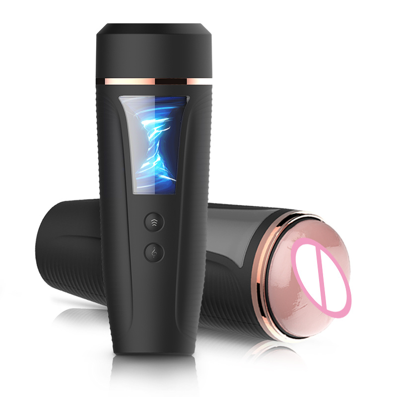 Real Heating Strong Sucking Automatic Hands Free 7 Model Masturbation Cup For Man_voghion.com