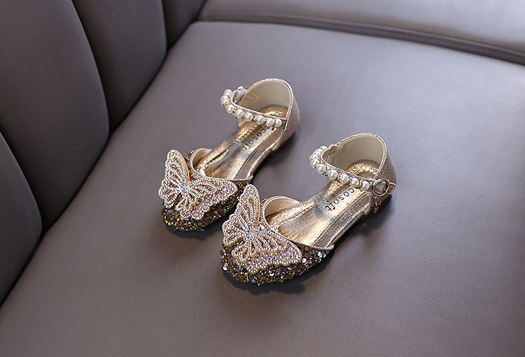 Neu Dame Baby Mädchen Mädchen Prinzessin Diamant Einzelnen Schuh Schuhe Dance_voghion.com