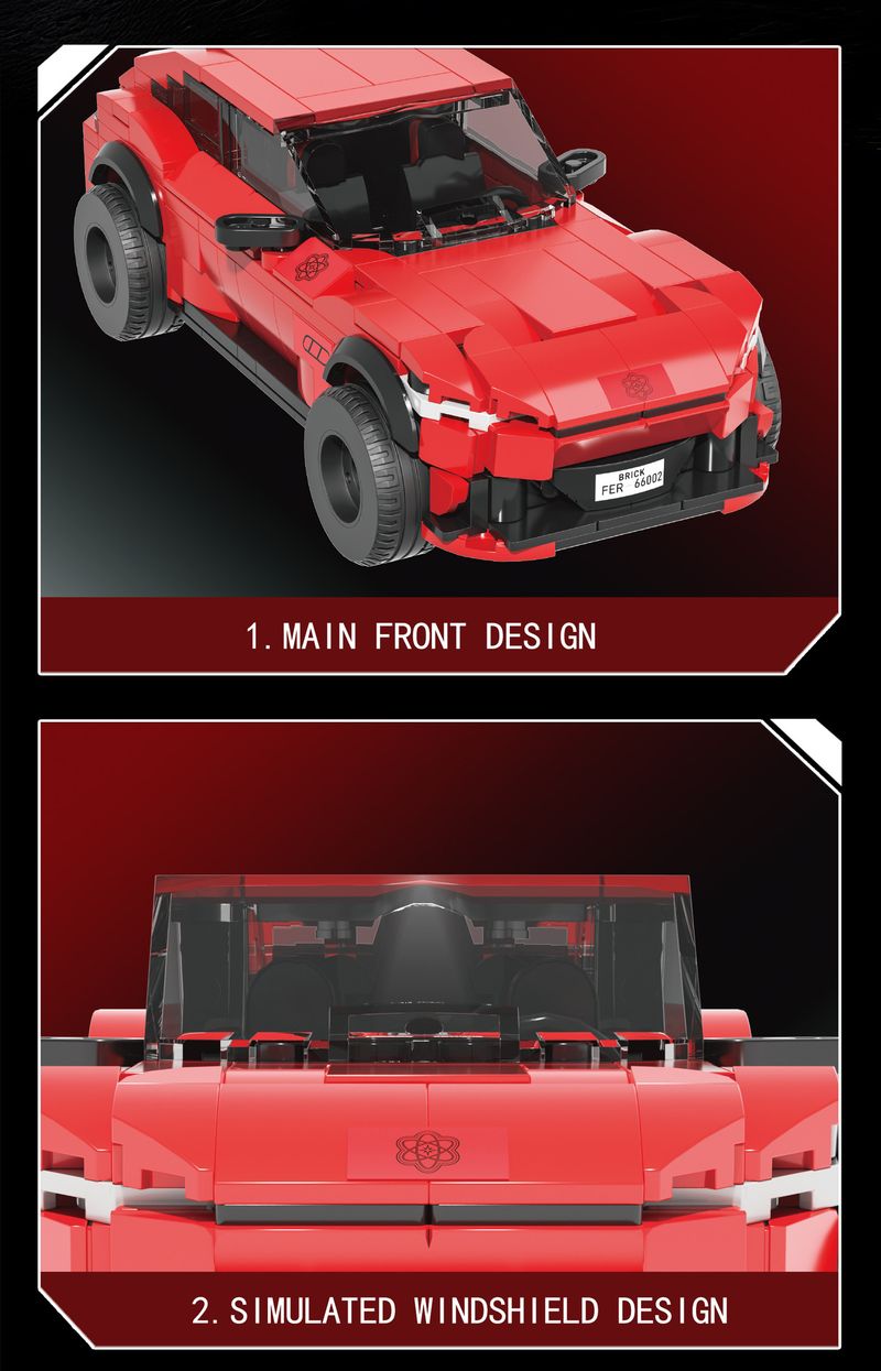 Modellismo, blocchi di costruzione per auto a otto griglie, puzzle per camion, assemblaggio di auto della polizia, ornamenti, modello di auto da corsa, autocarro con cassone ribaltabile, giocattolo_voghion.com