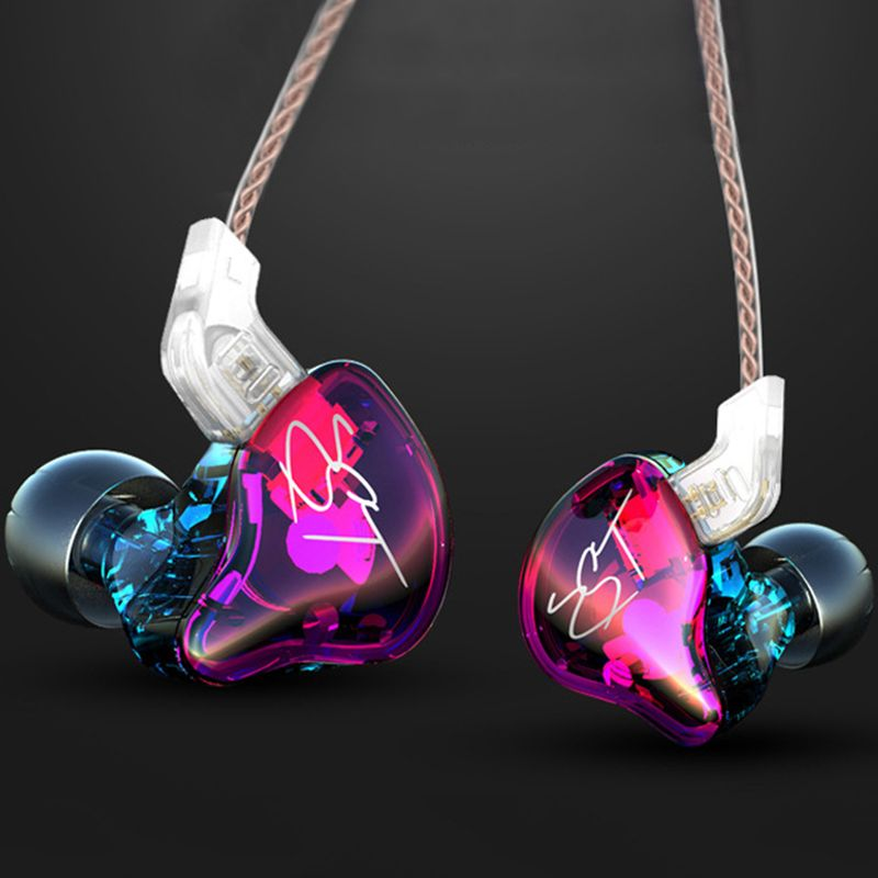 KZ-ZST Abnehmbarer HiFi-Heavy-Bass-In-Ear-Kopfhörer mit Kabel, Hybrid-Musik-Ohrhörer_voghion.com