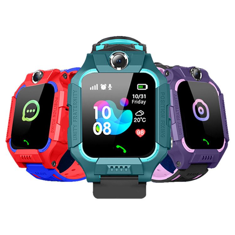 Reloj inteligente para niños con ubicación LBS, botón de emergencia SOS, cámara y tarjeta SIM, con juegos educativos y control parental mediante aplicación._voghion.com