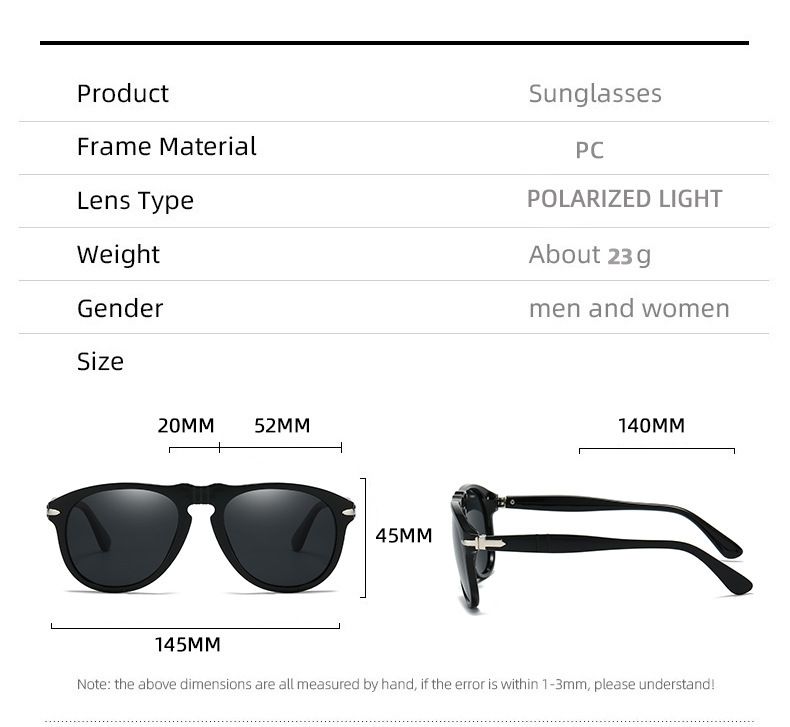 ActiveGo 649 New Men's And Women's Pilot Polarized Sports Driving Glasses Sunglasses 007 Craig_voghion.com