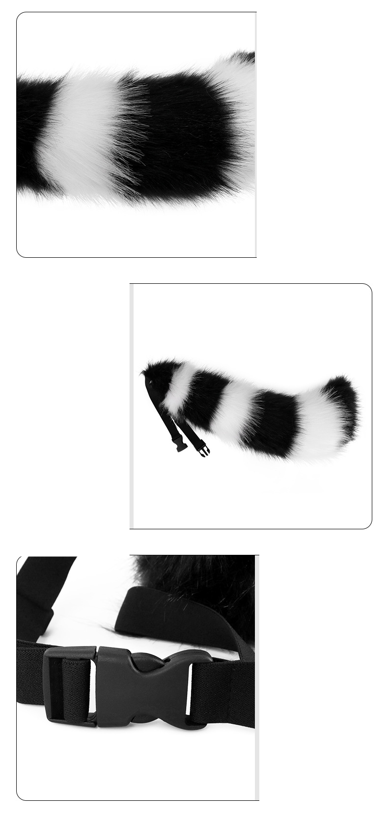 Halloween állatfül fejpánt cosplay képregény kiállítás Halloween dekoráció képregény kiállítás kellékek róka fül állatfarok jelmez anime zónák_voghion.com