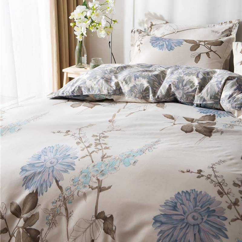 Set da tre pezzi Copripiumino bohémien Set da tre pezzi Biancheria da letto stampata_voghion.com