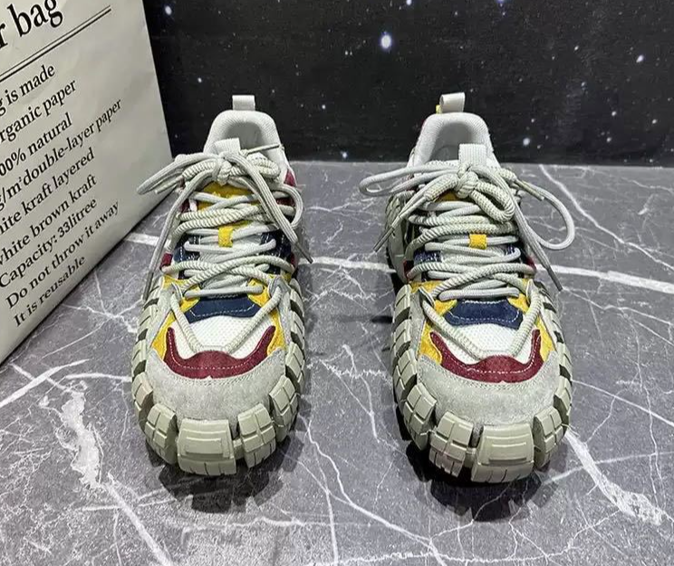 Goods Tire Thick Sole Retro Heavy Industry Dad Shoes Sports Shoes Net Red Leisure Ins Trend_voghion.com