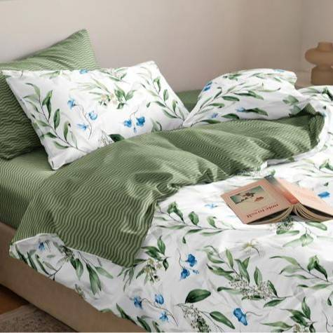 Parure de lit minimaliste 3 pièces - Motif géométrique gris et blanc, tissu brossé doux, compatible avec les lits US/EU/AU (Twin/Full/Queen/King)_voghion.com