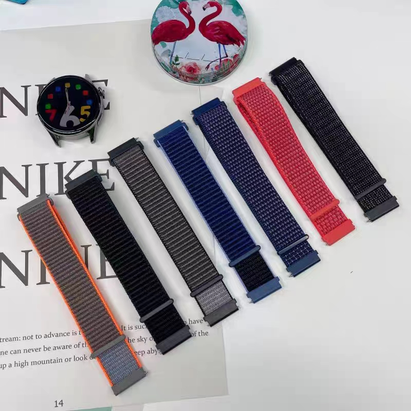 Cinturino in nylon per orologio Samsung Galaxy 4/4 Classic / 5 Pro Gear S3 Amazfit GTR Cinturino per orologio sportivo per orologio Huawei GT 2/3 Pro_voghion.com