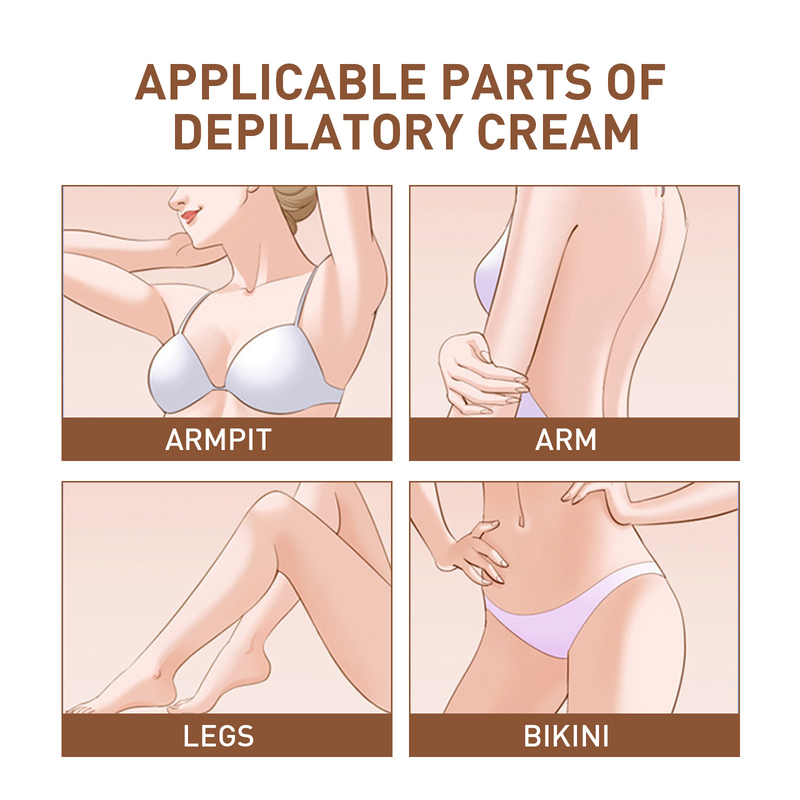 Golden Bone Collagen Mild underarm, hela kroppen, ben, privata delar, handhårborttagningskräm_voghion.com