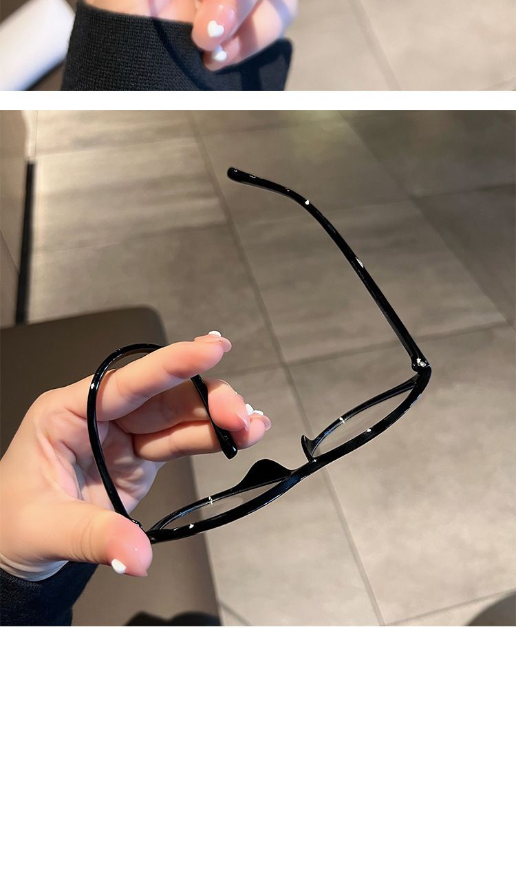 Occhiali da vista trasparenti per miopia da donna, occhiali da vista ad alta definizione, nuovi occhiali da vista vintage alla moda, grandi dimensioni da -0,5 a -4,0_voghion.com