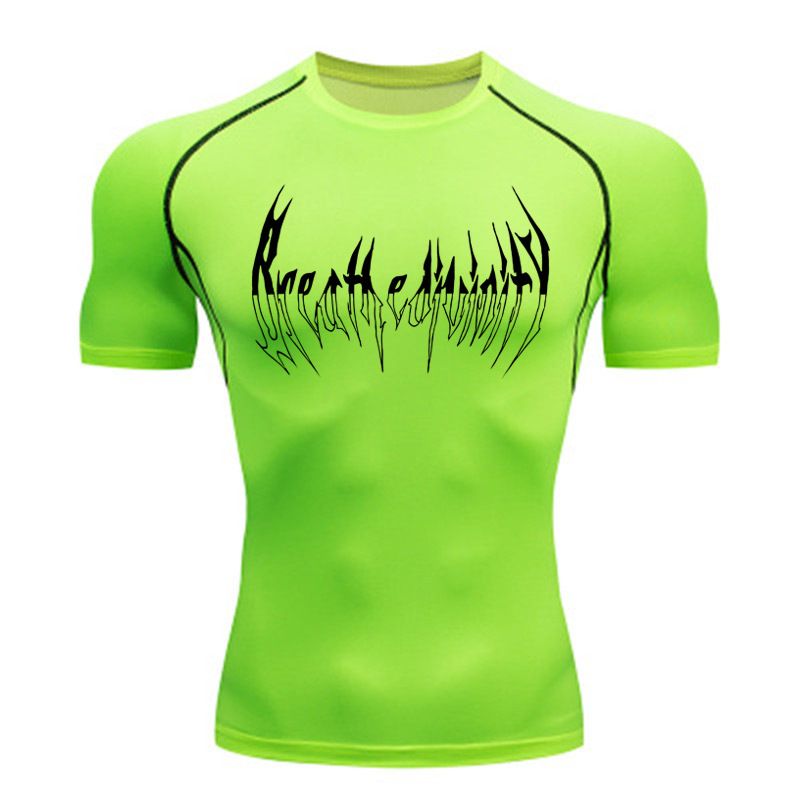 Compressed Long Sleeved Shir, Black -shir, Men's Muscle Quick Drying, Finess Clohing, Sun Proecion, And Spors_voghion.com