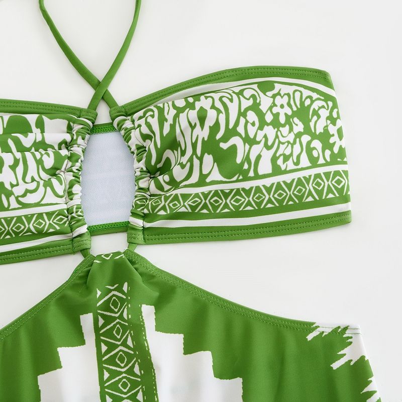 Nouveau maillot de bain deux pièces pour femmes, sexy, taille haute_voghion.com