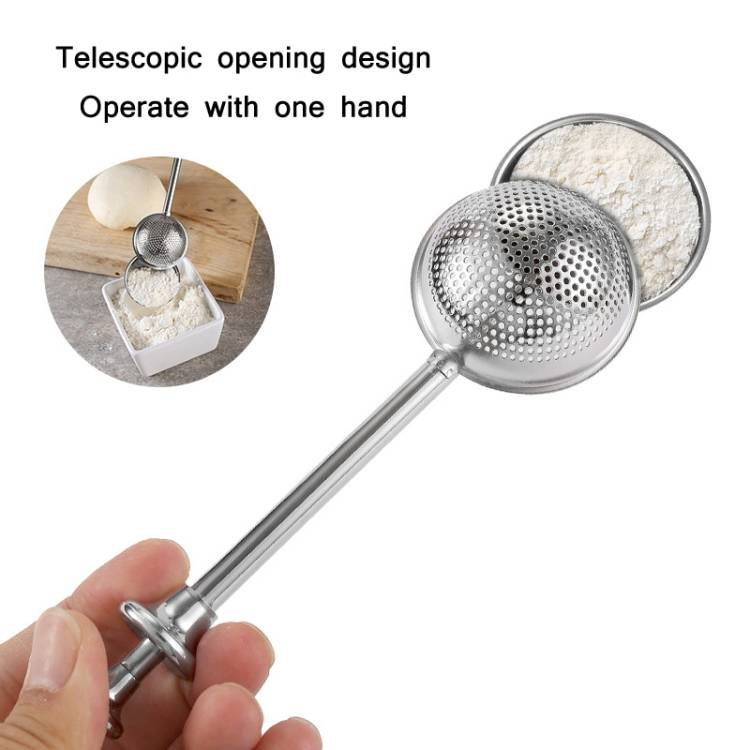 2 PCS 304 Stainless Steel Matcha Spice Powder Sieve Baking Tools_voghion.com