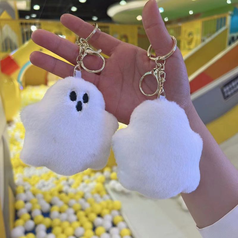 Halloween Ghost Pendant, Couple Keychain Pendant, School Bag Accessory, Small Doll, Plush Toy_voghion.com