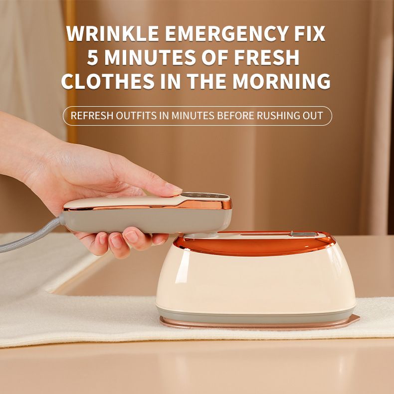 Handheld Garment Steamer - 8-Level Function 17-Hole Steam Electric Iron Foldable Portable_voghion.com