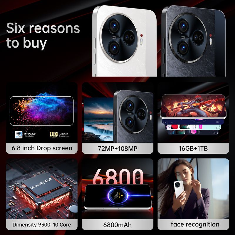 C30 Pro Smartphone 16+1T Large Memory Android Phone Price_voghion.com