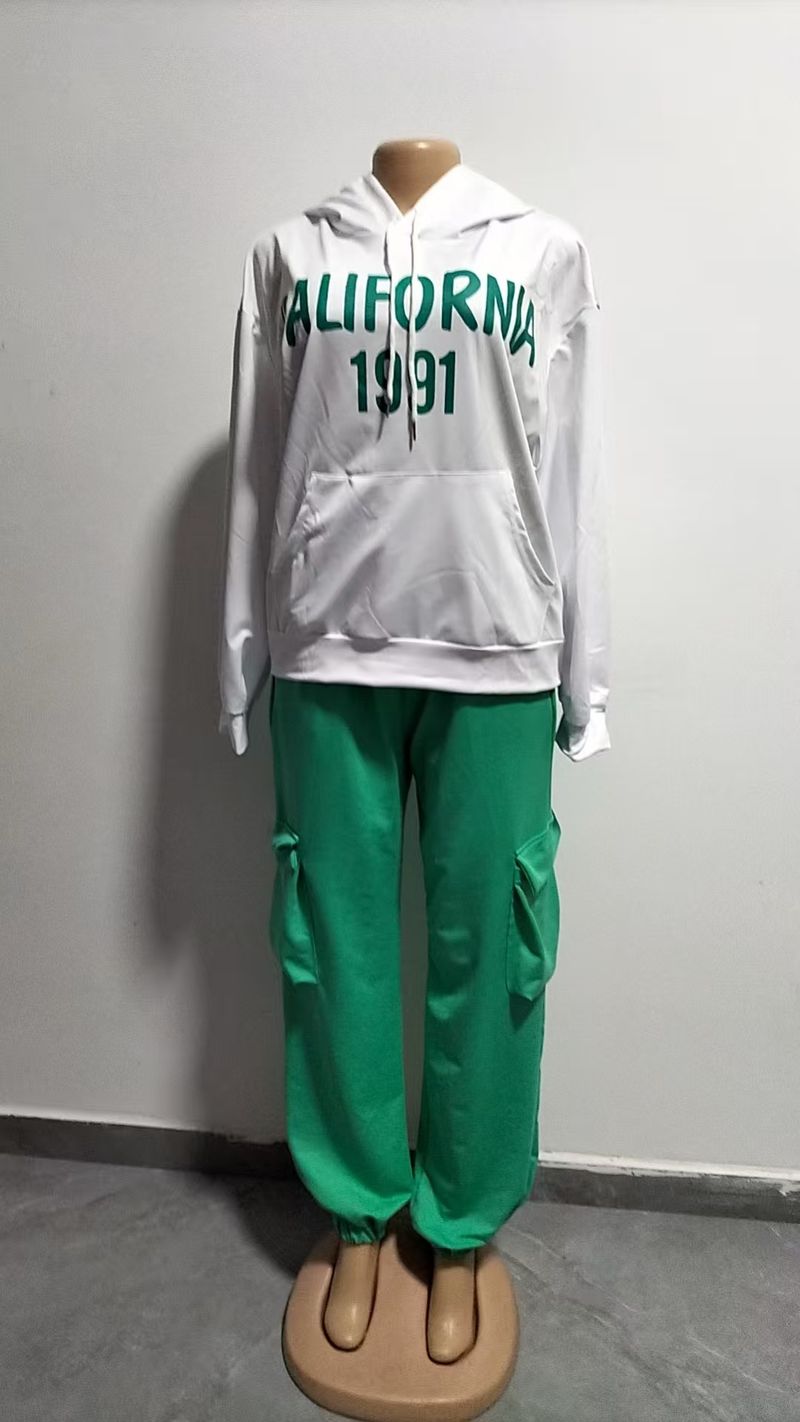 Felpa con cappuccio e cappuccio larga alla moda casual da donna con spedizione gratuita_voghion.com