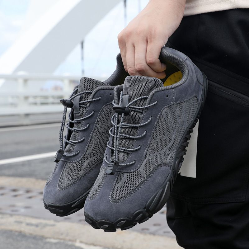 Nuove scarpe da trekking casual autunnali oversize, traspiranti, leggere, ad asciugatura rapida, con cinque dita, B60_voghion.com