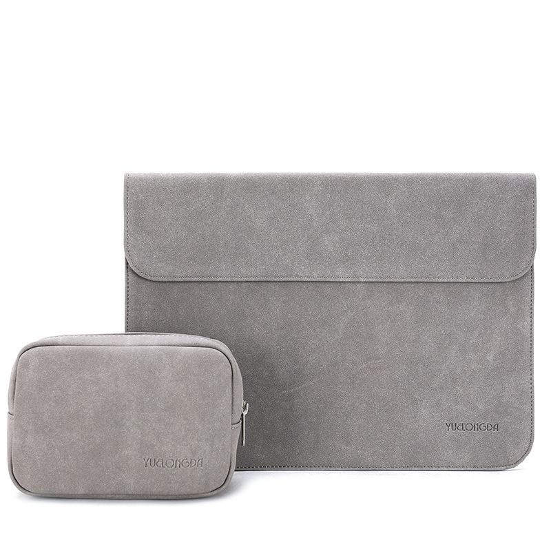 Housse pour tablette 12-14 pouces en PU mat, étui de protection léger et décontracté pour ordinateur portable_voghion.com