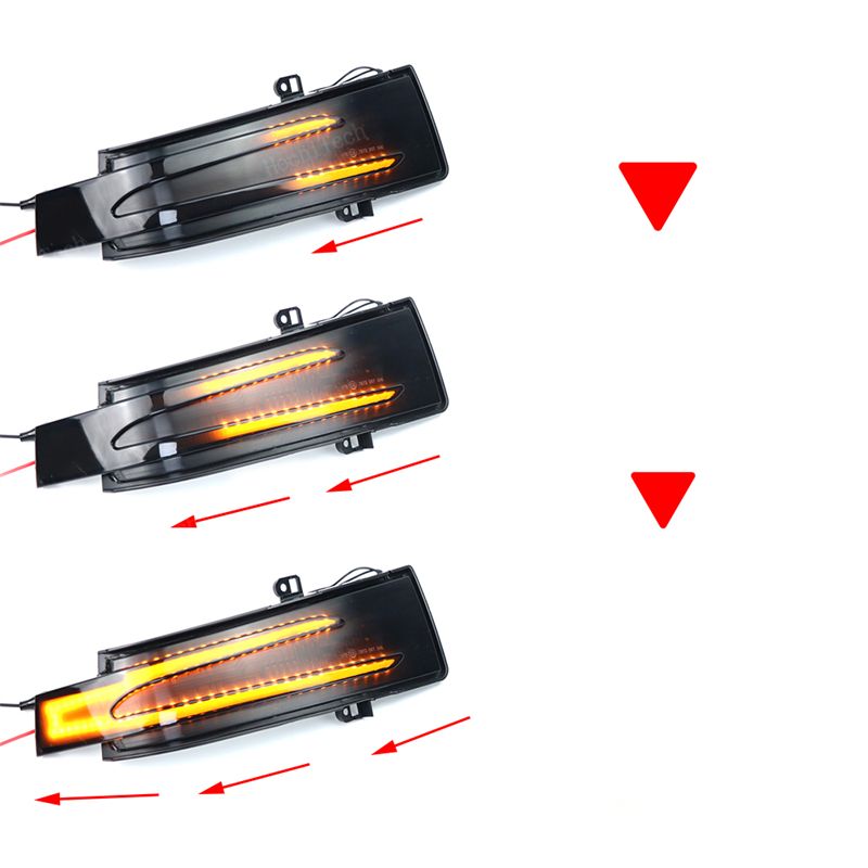 For Mercedes Benz ML GLE GL GLS R G Class W166 C292 X166 W251 W463 LED Dynamic Turn Signal Light Side Mirror Indicator_voghion.com