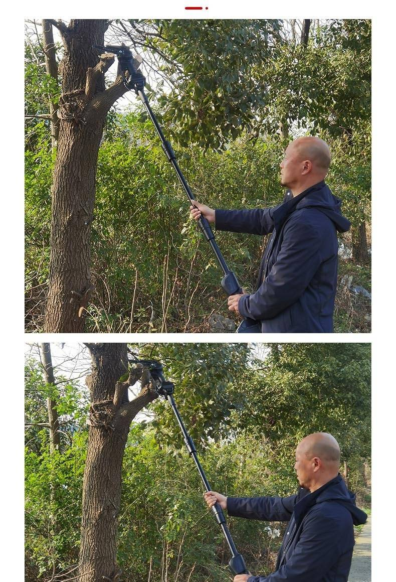 Cordless Electric Chainsaw With Extendable Pole For Tree Trimming, Pruning & Wood Cutting Lightweight & Ergonomic Design Rechargeable Lithium Battery_voghion.com