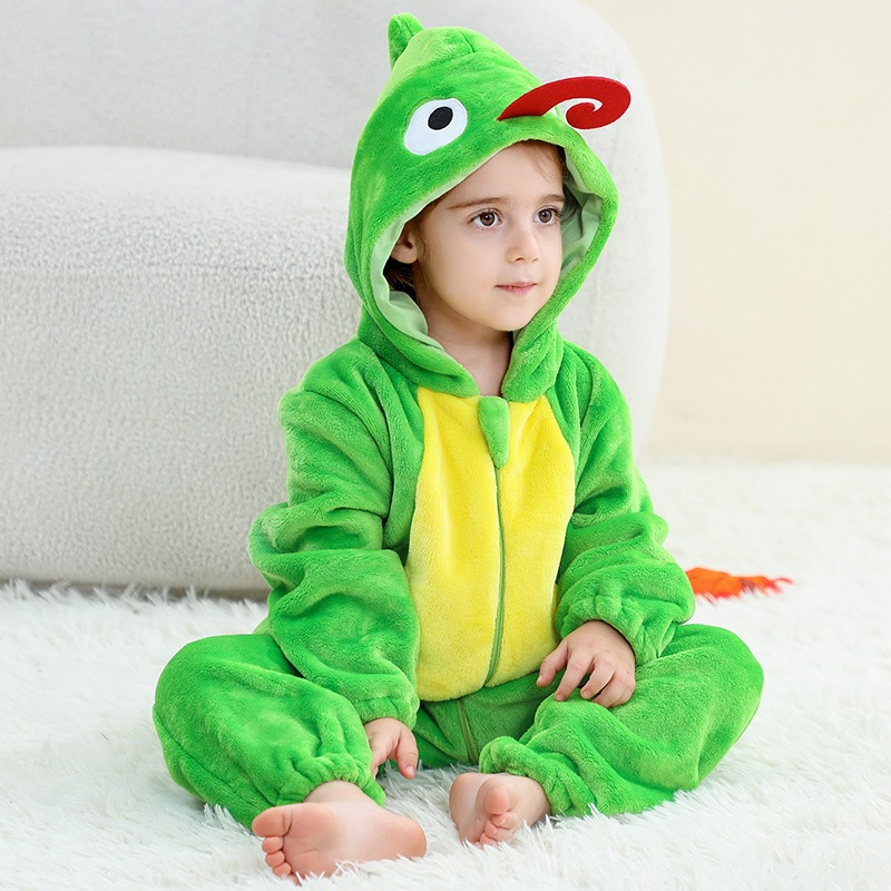 Novos macacões infantis, roupas de Halloween, macacões de Natal, macacões de escalada de flanela_voghion.com