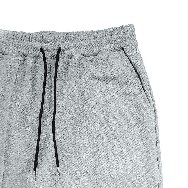 Herrenbekleidung Schwere Twilljacke Freizeithose Herren Neuer einfarbiger Jacquard-Zweiteiler für Herren_voghion.com