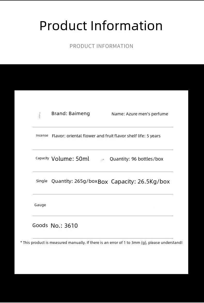 New Perfume Blue Men's Gulong Perfume Lasting Fragrance Cut Female Perfume Fresh Marine Student Wood Fragrance Gentleman Perfume_voghion.com