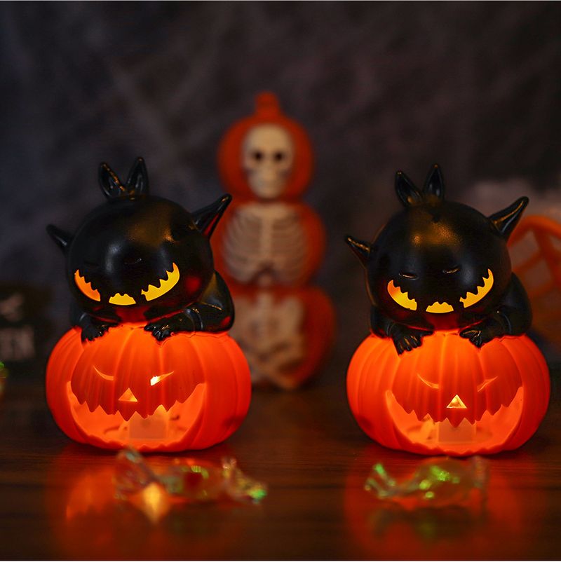 Lanterna elettronica a LED a forma di zucca - Candela a forma di gatto nero per decorazioni per feste_voghion.com