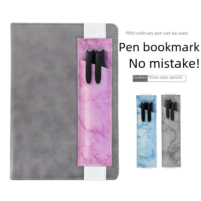 Segno aziendale Penna Penna Borsa per penna PU monostrato a prova di perdite inchiostro multifunzione penna set transfrontaliero fai da te regalo all'ingrosso_voghion.com