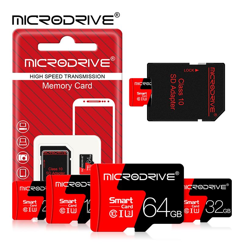 256GB Flash Drive 128GB V10 Micro Geheugen 32GB 16GB 8GB TF 4K Klasse 10 64GB U3 Mini SD Kaart voor Telefoon_voghion.com
