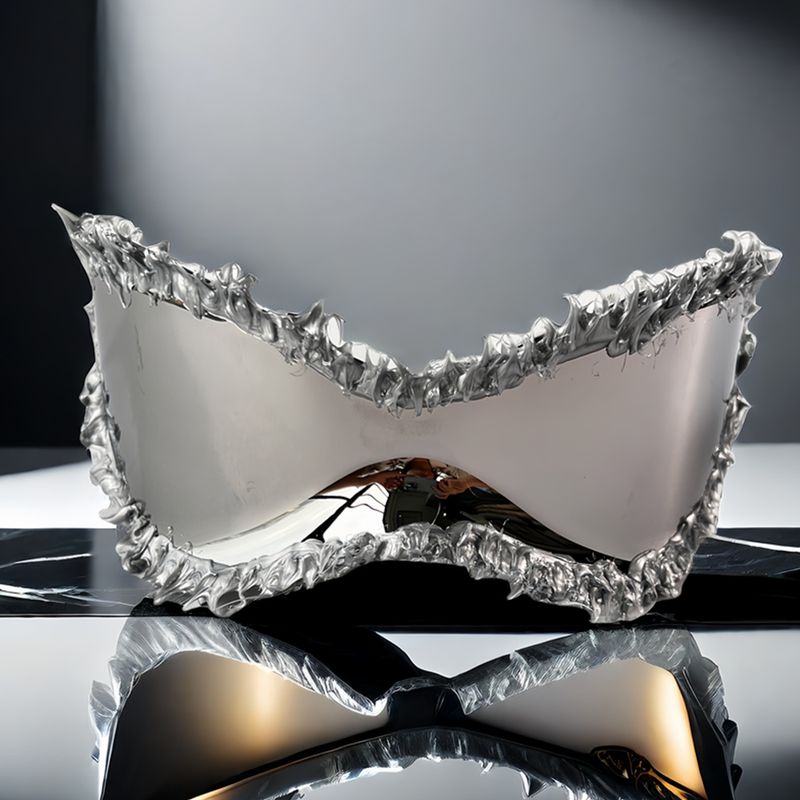 European And American Large Frame Sunglasses For Women Trendy Y2K Party Sunglasses Oversized Frame Goggles Stage Stage Cross Border Supply_voghion.com