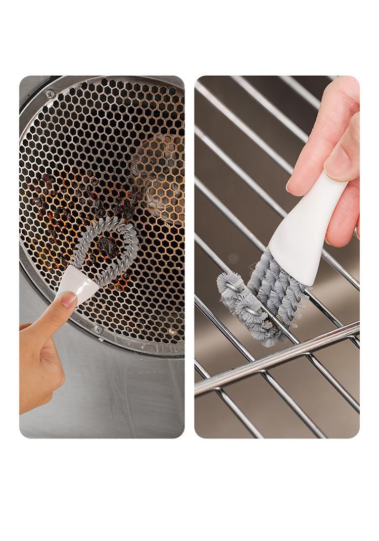 Multi-Functional Kitchen Stove Gap Brush Sink Dead Angle Barbecue Net Rack Cleaning_voghion.com