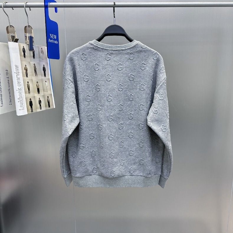 Abbigliamento maschile Uomo Primavera e autunno Nuovo maglione G Home Jacquard Felpa Uomo Semplice fondo Pullover Felpa Uomo alla moda_voghion.com
