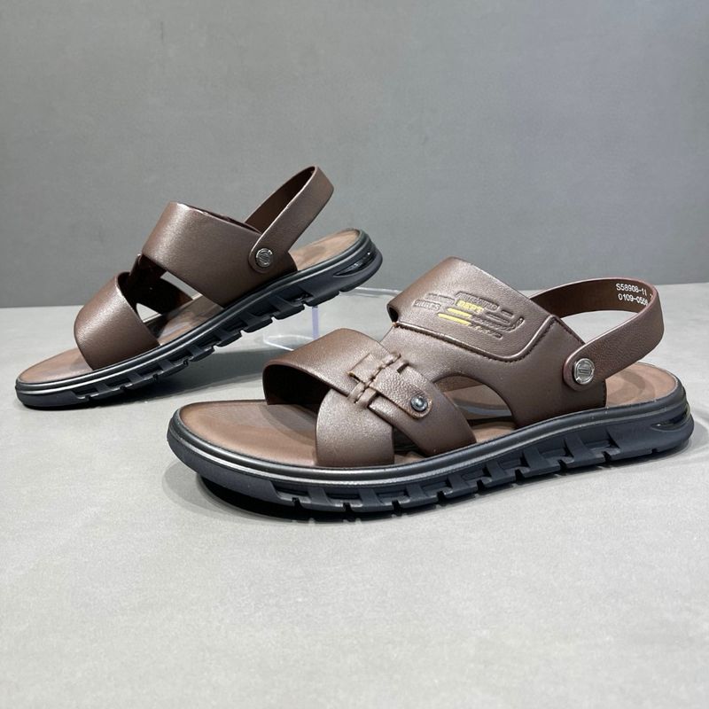 Sandali da uomo, nuove pantofole estive casual comode e fresche, adatte per l'uso all'aperto, traspiranti, alla moda e alla moda._voghion.com