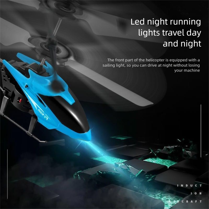 Induction Helicopter Children's Flying Toy Rechargeable Crash-Resistant Suspension Indoor Remote Control Airplane Boy's_voghion.com