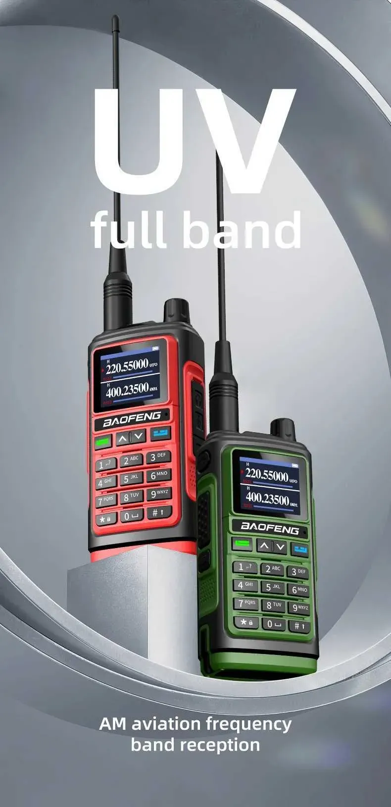 Lepsza jakość Baofeng UV-5R Ulepszona krótkofalówka dalekiego zasięgu UV-17R Walkie-talkie dla dorosłych Wodoodporna dwupasmowa ładowarka USB 999_voghion.com