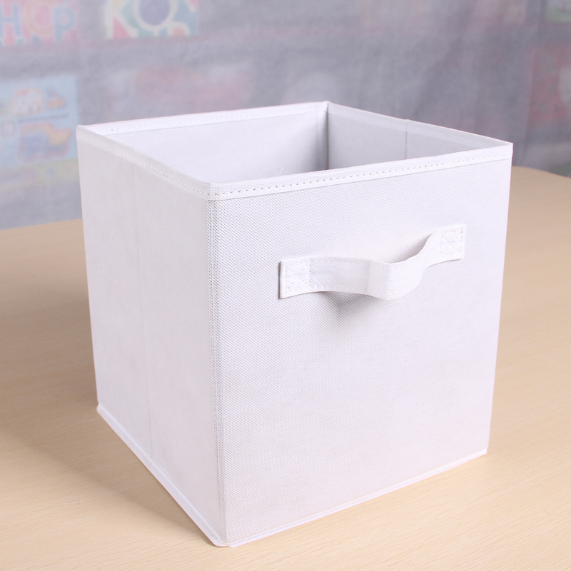 Nueva caja de almacenamiento navideña, caja de almacenamiento de tela no tejida para ropa, decoración de bolas, caja de clasificación de objetos, estilo cajón_voghion.com