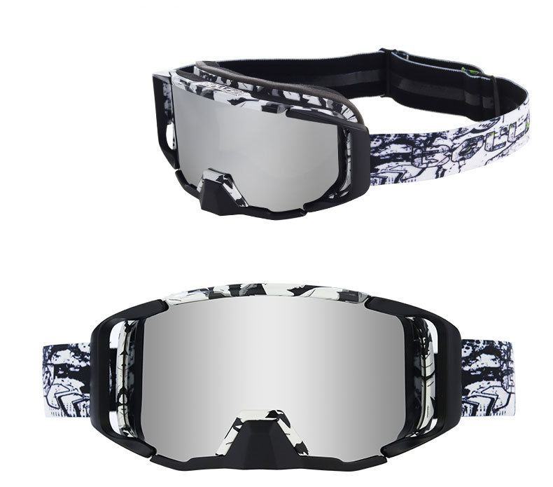 Nye Harley-ridning Cross-country briller Hjelmbriller Ski sand motorcykel maske_voghion.com