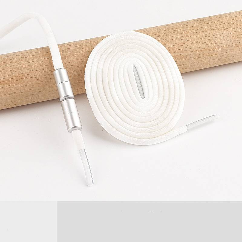 Accessori per scarpe Lacci elastici per scarpe da annodare liberamente Lacci per scarpe elastici colorati in metallo Capsula Fibbie per lacci per scarpe da annodare liberamente per bambini_voghion.com
