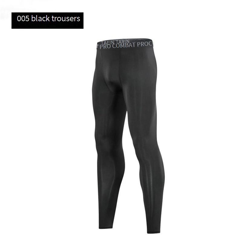 Męska bielizna Spodnie fitnessowe Koszykówka Sportowe rajstopy Męskie legginsy kompresyjne Seven Point Spodnie fitnessowe Nine Point Szybkoschnące Garnitur Cienkie_voghion.com