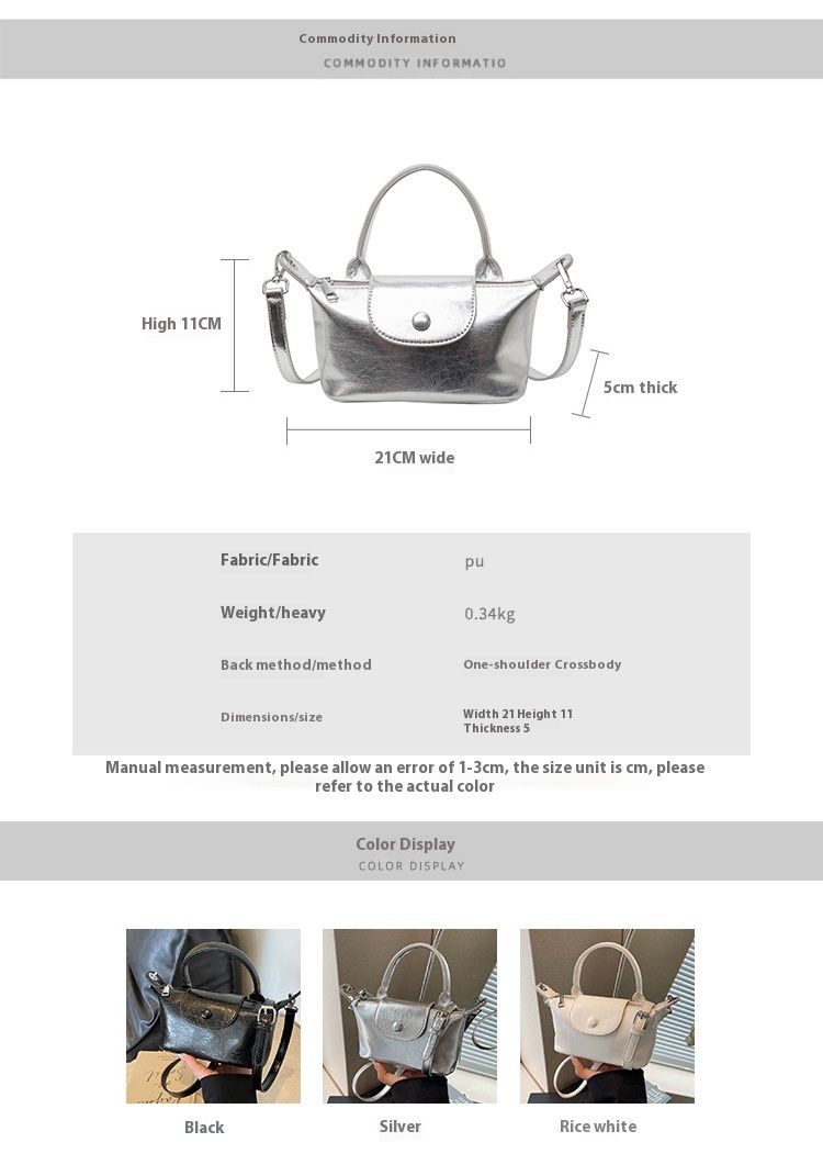 This Year's Popular Small Bags For Women In Spring New Crossbody Bags High-end Hand-held Shoulder Bags Versatile Dumpling Bags_voghion.com