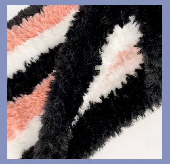 Designer autunno e inverno nuovo caldo cappello di lana carino femminile orecchie di gatto moda striscia cappello lavorato a maglia cappello pullover rosso netto_voghion.com
