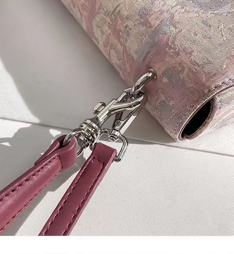 Damentasche Nischendesign Stickerei Unterarmtasche Damen 2024 Neue Premium Sense Schulter-Baguette-Taschen_voghion.com